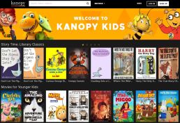 Kanopy Kids Homepage