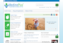 Medline Plus Homepage